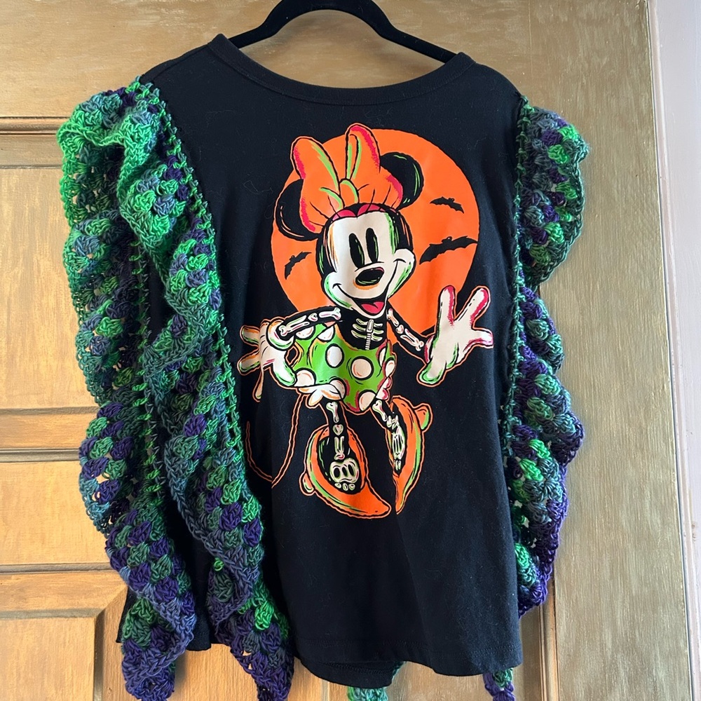 Halloween Minnie Poncho - Picture 2 of 5